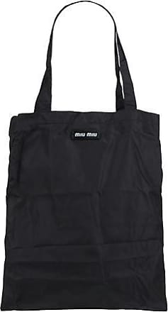 Miu Miu Matelassé-effect Shoulder Bag in Black