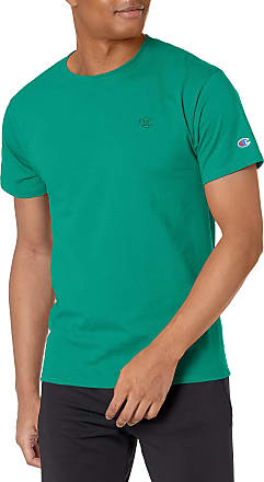 Champion Crewneck Shirt Men Herren Short Sleeve Tee T-Shirt green 212687-GS011 