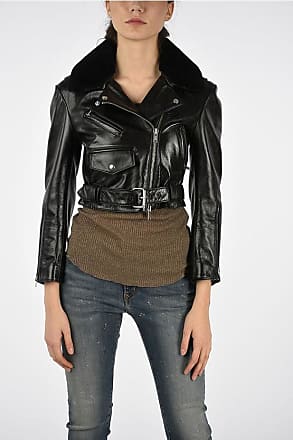 calvin klein lambskin leather jacket