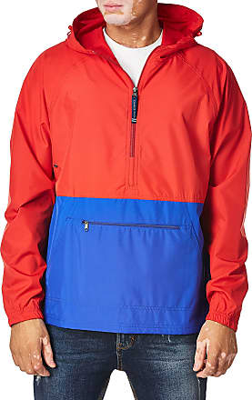 Charles River Apparel Pack-N-Go Wind & Water-Resistant Pullover (Reg/Ext  Sizes) at  Men’s Clothing store