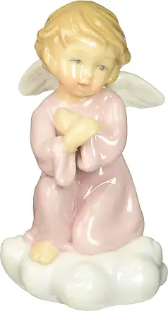 Cosmos Gifts 20877 Porcelain Rabbit Couple Under The Umbrella Figurine,  4-1/4-Inch, Pink