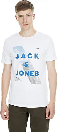 Jack & Jones Originals T-Shirt Mens Casual Chest Logo Print Tee Jortraffic May19