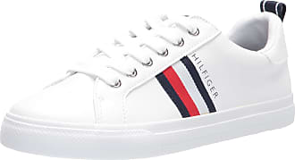 Tommy Hilfiger White Crib Shoe Flag Logo Sneaker Mini Cameron Style 2 3 4 NEW 
