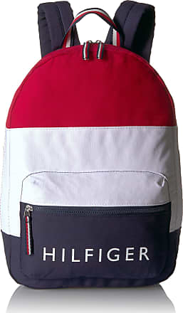 tommy hilfiger backpack blue and white