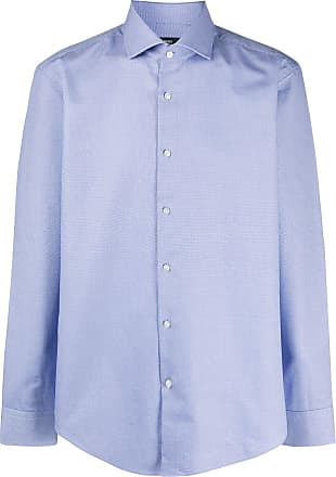 blue hugo boss shirt