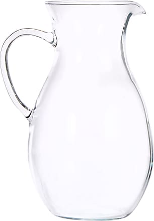 Simax SMALL Glass Pitcher With Spout: Borosilicate Glass Pitchers With  Handle - Glass Drink Pitcher - Margarita Pitcher - Sangria Pitchers -  Pitchers Beverage Pitchers - 1 Quart Pitcher 