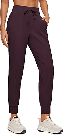 CRZ YOGA Purple Casual Pants for Women