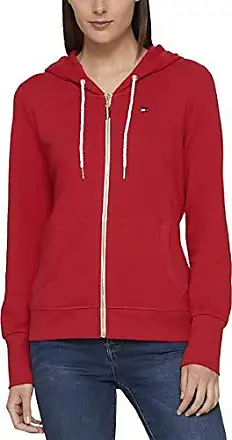 Tommy Hilfiger Women's Performance Zip Hoodie, Black, Small at