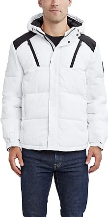 Southpole Mens Omni-Heat Softshell Bubble Hooded Outerwear Jacket