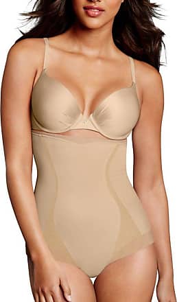 Maidenform Womens Firm Foundations - Hi-waist Brief Control Knickers, Beige (Latte Lift), M UK