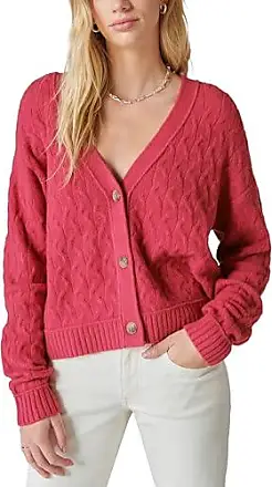 Lucky Brand Cable Stitch V-Neck Sweater