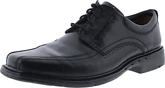 clarks mens black shoes