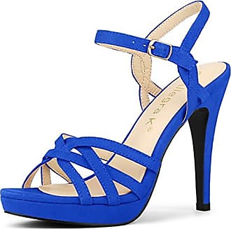 Schöne Sandaletten zum schnüren in dunkelblau 