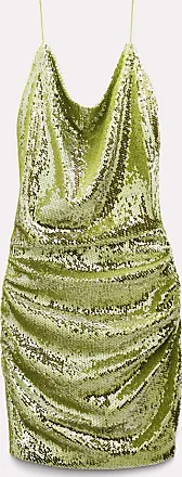 N-Gr, | für grün XL seitlichen - green) Taschen Cecil Stylight lake Preise Kleider mit (deep Vergleiche (44), CECIL Druckkleid Gr. Sommerkleider Damen