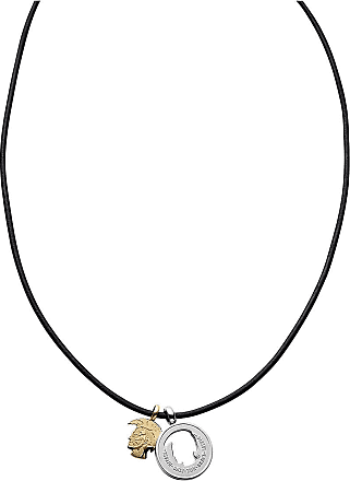 con catena in acciaio inossidabile da 61 cm stile hip hop MoCa Jewelry Collana unisex con ciondolo a forma di diavoletto con brillantini 