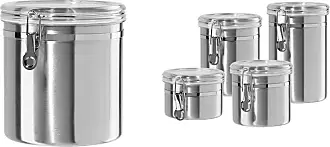 Oggi Corporation Oggi Food Storage Container Set, 4 pc, Stainless Steel