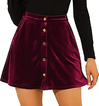 Suede short skirt skin 10878 Btfcph en coloris Rouge Femme Vêtements Jupes Minijupes 