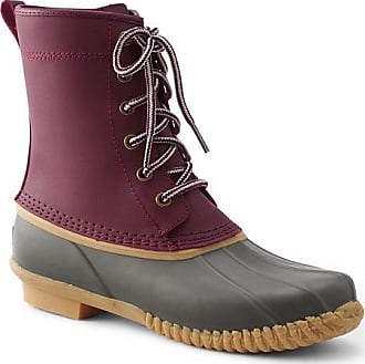 lands end lined duck boots