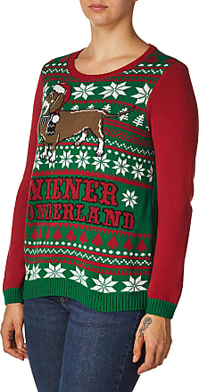 Loveternal Jersey Navidad Niño Ugly Christmas Sweater Punto Familia Xmas Jumper 6-17 Años 