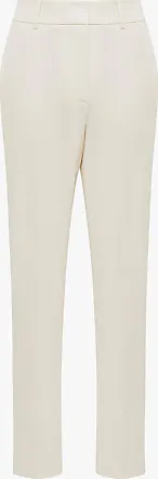 REISS Florence High Rise Flared Trousers in Khaki