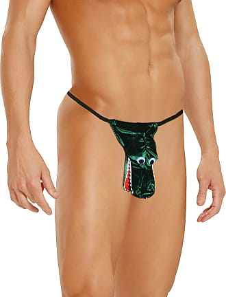 T-Back Micro Fiber Stretch Workout Active Bikini Thongs American Heaven Men's 6 Pack Thong Underwear 