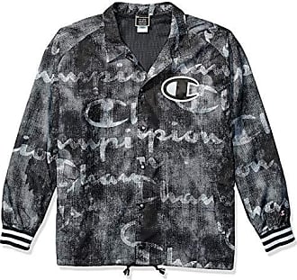 champion coach jacket with camo print