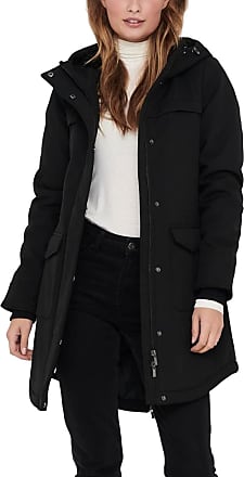 Black M discount 57% WOMEN FASHION Coats Elegant ONLY Long coat 