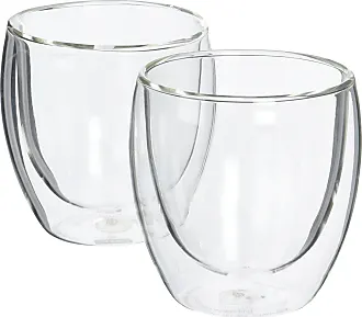 Bodum Pavina Glass, Double-Wall Insulate Glass, Clear, 12 Ounces Each, 2  Count (Pack of 1)