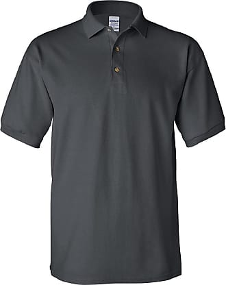 Gildan Gildan Mens Ultra Cotton Pique Polo Shirt (XL) (Dark Heather)