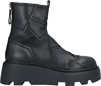 Premiata layered 60mm ankle boots - Black