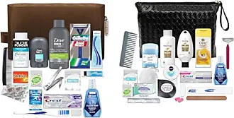  Convenience Kits International Men's Premium 20-Piece Kit with  Travel Size TSA Compliant Essentials, Featuring: Dove Men & Care Products  in Brown Dopp Bag : Clothing, Shoes & Jewelry