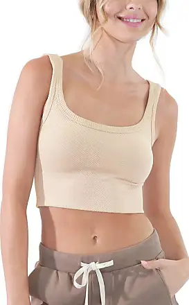 NIKIBIKI Tube Top with Built-in Bra Ivory at  Women's Clothing store