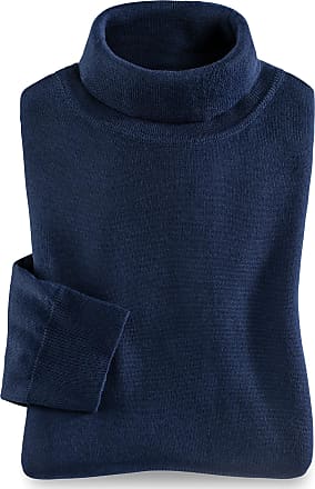 Fred Mello Rollkragenpullover in Blau für Herren Herren Bekleidung Pullover und Strickware Rollkragenpullover 