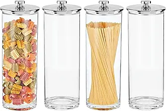  Patelai 18 Pieces Plastic Jars with Lids, Clear Jar Refillable  Cosmetic Jars Storage Containers Kitchen Storage Jars with Lids for  Cosmetics Food Seasonings : Home & Kitchen