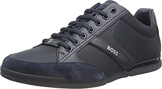 Herren Sneaker BOSS by HUGO BOSS Sneaker BOSS by HUGO BOSS Golfschuhe aus verschiedenen Materialien mit gummierten Sohlen in Schwarz für Herren 