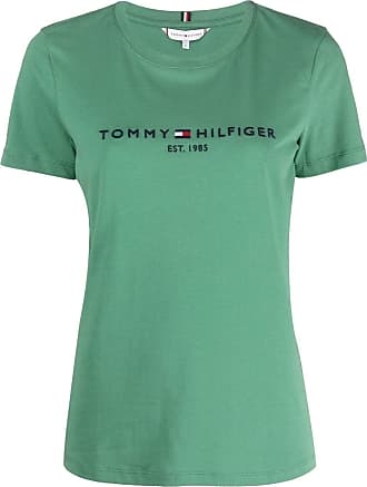 Magnet Tommy Hilfiger Men's Ss Tee Logo T-Shirt Manufacturer size: SM Small Grey 