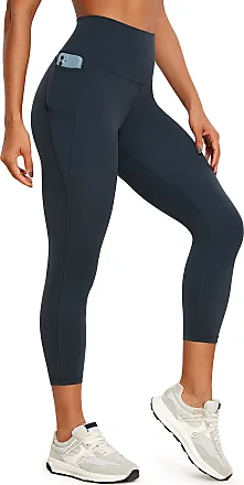 CRZ YOGA Womens Butterluxe Crossover High Waist Workout Leggings 28 -  Criss Cross Full Length Gym Lounge Athletic Yoga Pants