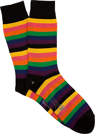 Mens Corgi Purple Jungle Scene Socks Made In The UK Sizes M/L/XL