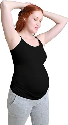 Ingrid and Isabel Basics Maternity Seamless Belly Support Cami 2 Pack