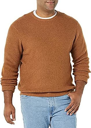 Essentials Men's Long-Sleeve Soft Touch Waffle Stitch Crewneck  Sweater, Black, X-Small : : Clothing, Shoes & Accessories