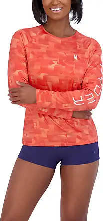 Spyder Active Wear Outdoor Athletic Women Red Shirt Size Large for sale  online 
