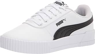 mens white leather puma trainers