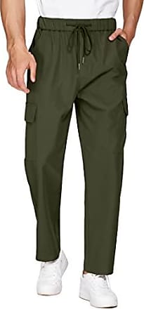H&M Baumwollchino Relaxed Fit in Grün für Herren Herren Bekleidung Hosen und Chinos Freizeithosen und Hosen 