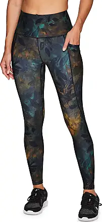  RBX Active Women's Floral Legging, Workout Yoga Squat Proof  Ultra Soft Full Leng : Sports & Outdoors