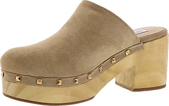 Details about   New Womens Mad Love by Steve Madden Tan Mules Clogs Backless Shoes NWOB E64