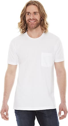 American Apparel Mens Organic Fine Jersey Crewneck Short Sleeve T-Shirt