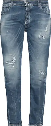 Men's Blue PMDS Premium Mood Denim Superior Regular-Fit Jeans: 24