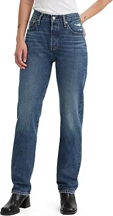 Levi’s 414 Denim Jeans Women's Size 30 Classic Straight Distressed 32 x 30