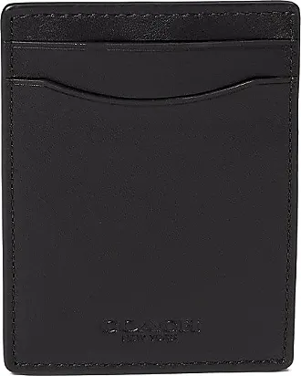 COACH Boxed Mini Skinny ID Case in Metallic Leather
