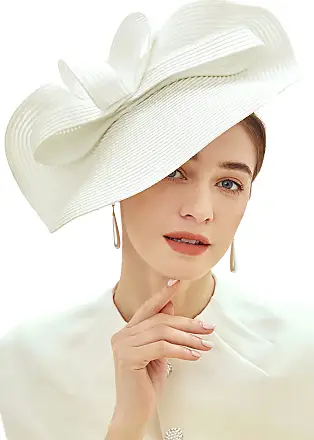 Black Tulle Breathable Women Summer Sun Hat Kentucky Derby Polyester Feather Wide Brim Floral Women Hats Wedding Fascinators